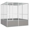 Bird Cage - Unspecified - 213.5x217.5x211.5 Cm - Galvanized Steel - Outdoor - Large Size