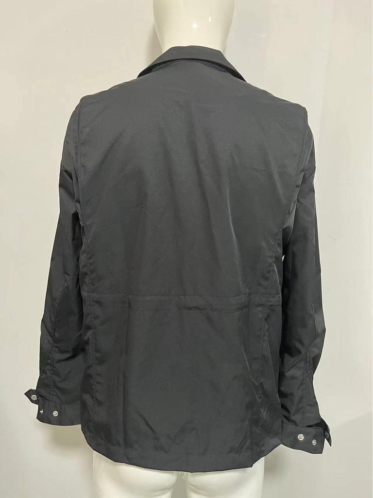 2025 Retro Multi-Pocket Men's Workwear Jacket - Loose, Casual, Cross-Season Style