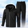 Windproof Waterproof Plus Velvet Assault Suit for Men & Women - Warm, Wear-Resistant Outdoor Climbing & Workwear