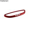 Angelguoguo Car Inner Rearview Mirror Cover Frame Cover Trim Sticker for Porsche Cayenne Macan Panamera