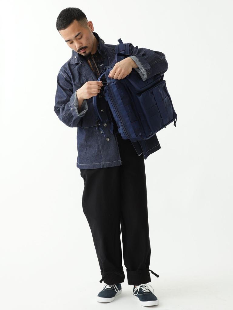 [BEAMS PLUS] Tote Bag BRIEFING Special Order DT Pouch Men's NAVY 0 38610043106