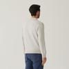 FERRAROMILANO Cotton Cashmere Blended Thierry Knit L/Grey (Am0Ftsy10132)