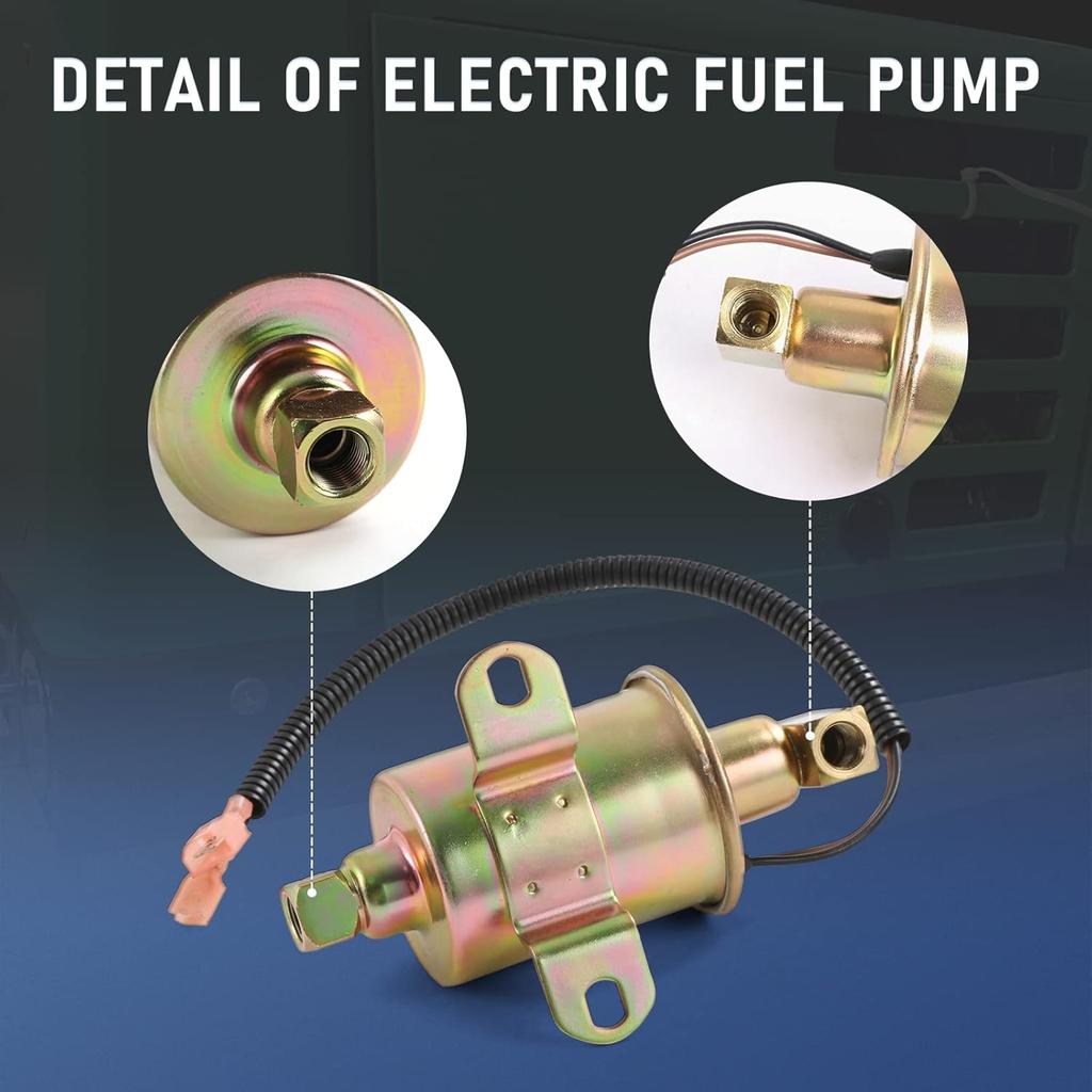 CARMOCAR Electrical Fuel Pump 149-2620 A029F887 A047N929 Replacement For Onan Cumm