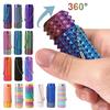 Sensory Roller Fidget Toy Clicker Tactile Spikes for Anxiety Stress Relief Pain Stimming Autism Over Stimulation with Lanyard