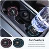 Автомобильная силиконовая подставка под стакан/кружку, нескользящий коврик, шумопоглощающая накладка, аксессуары для Opel Insignia Vivaro Vectra Astra Corsa Zafira Meriva Mokk