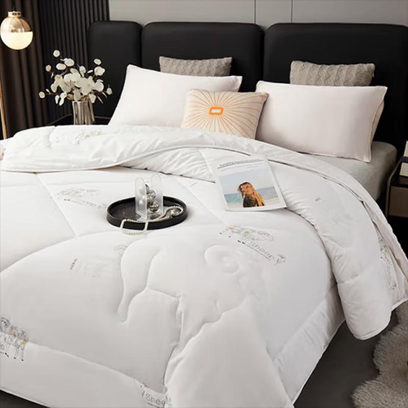 Donald Home Textiles Athens Ginger Fiber Wool Quilt