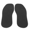 A Pair Leather Shoes Anti Skid Wear Resistant Shoes Sole Raised Grain Rubber Shoes Sole(Black)