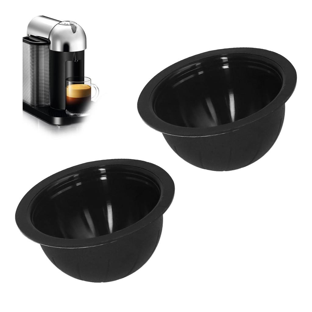 230 мл Фильтр-чашка для кофейных капсул с одноразовым аксессуаром из алюминиевой фольги для Nespresso Vertuo