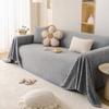 Зимний чехол для дивана из бархата с сотами, универсальный чехол для дивана Four Seasons Pure Color, универсальное полотенце для дивана, подушка, универсальный комплект, полотенце