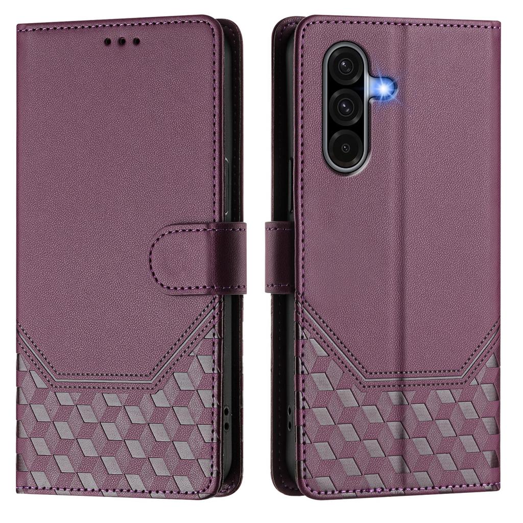 Leather Case Wallet Durable Leather RFID Blocking Card Holders Shockproof Kickstand Protective Flip Cover For Samsung Galaxy A26 A25E A56 A36 A16 A06