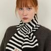 WEDNESDAYOASIS FOR WOMEN Always Multi Stripe Knit Muffler 2COLOR