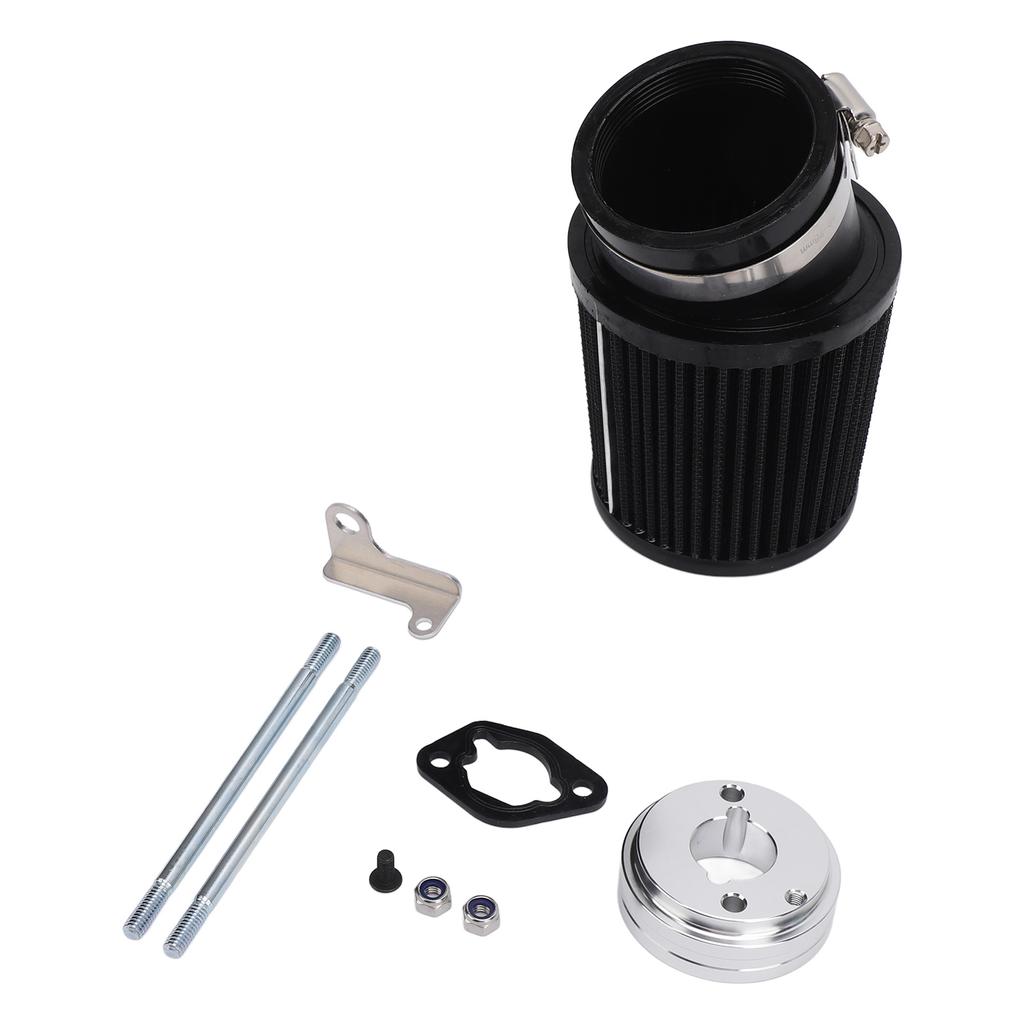 60MM Высокопроизводительный комплект воздушного фильтра Эффективный очиститель воздухозаборника для увеличения мощности для мини-байка