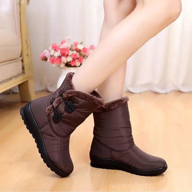 Женские зимние полусапожки