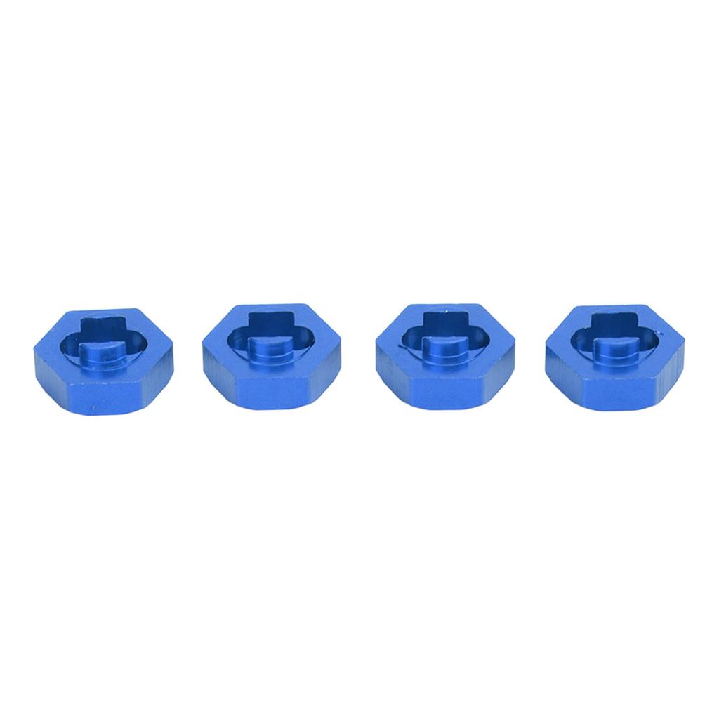 4PCS Wheel Hex Hub Adapter Aluminum Alloy Wheel Hex Coupler for LaTrax Teton 1Celsius18 RC Truck