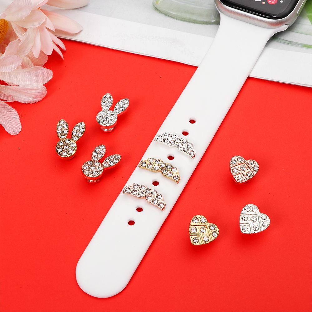 Ring Nails For Apple Watch Band Strap Decorative Ring Nails Wristbelt Charms Watch Band Ornament