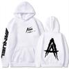New Rapper Anuel AA Printed Hoodies Men Woman Fashion Hoodie Singer Graphic Printing Sweatshirts for Fans Fleece Streetwear
