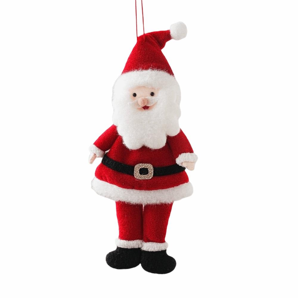 Exquisite Santa Claus Hanging Pendant Creative Christmas Tree Ornament Santa Doll Charm Home Decor