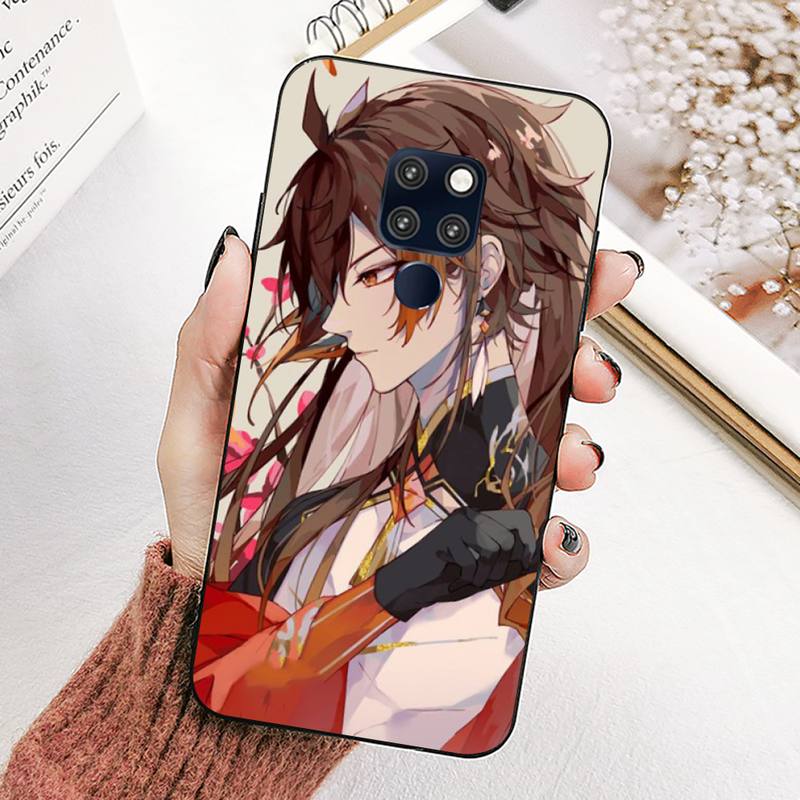 Genshin Impact God of Contracts Phone Case for Huawei Mate 20 10 9 40 30 Lite Pro X Nova 2 3i 7se