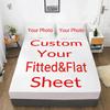 Diy Custom Drawing Design Pattern Mattress Three-Piece Digital Printing Mattress Bedding Set