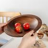 Круглая сервировочная подставка из грецкого ореха Fengzhi