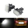 For Peugeot 206 207 308 406 5008 Citroen C3 C4 C5 6340A3 LED License Plate Light