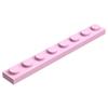 20 шт. MOC 3460 Пластина 1x8 Кирпичные Детали Строительные Блоки Частицы DIY Мозговая Игра для Детей Сборная Игрушка Подарок на День Рождения