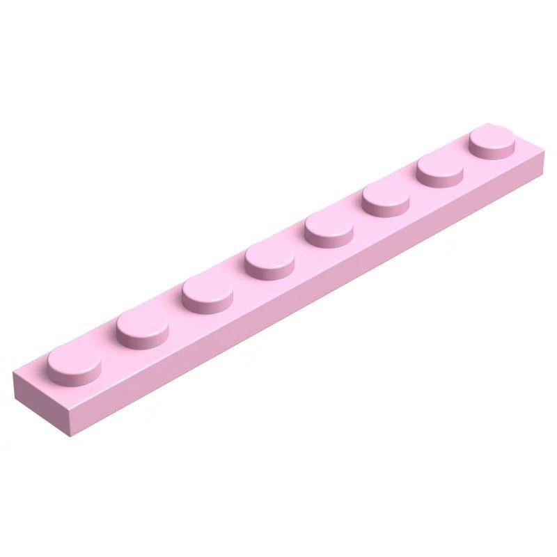 20 шт. MOC 3460 Пластина 1x8 Кирпичные Детали Строительные Блоки Частицы DIY Мозговая Игра для Детей Сборная Игрушка Подарок на День Рождения