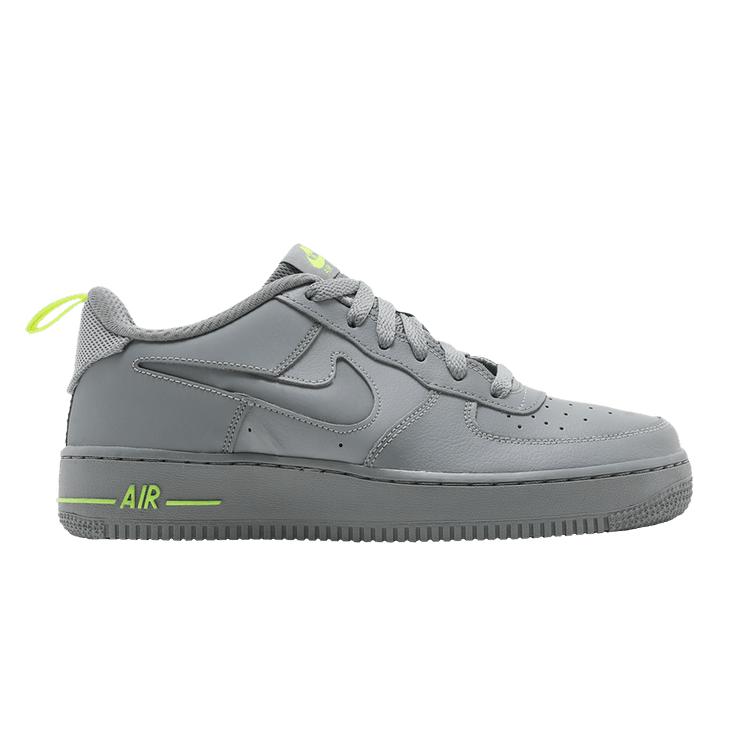 Kids' Sneakers Nike Air Force 1 '07 LV8 GS 'Particle Grey Volt'