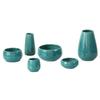 Momiji" Ceramic Buddhist Altar Set of 6, Ideal for Mini Buddhist Altars (Turquoise)