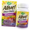 Multivitamins for Women, Alive! Once Daily Women's Ultra Potency, 60 Tabs (36344017)