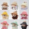 Only Hat Labubu Empty Straw Hat Pastoral Style Doll Accessories Hat Spring Summer Outing