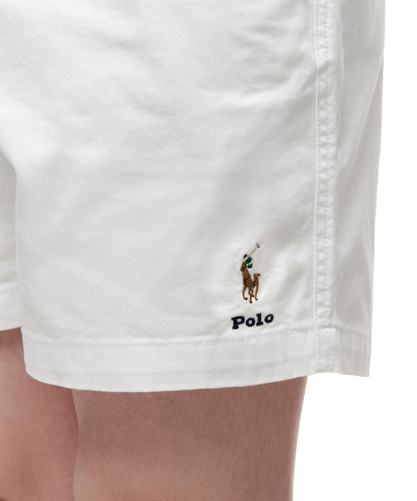 POLO RALPH LAUREN [Белая коллекция] Классический крой Шорты-поло Prepster - Белый