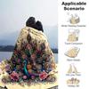 1pc Nature's Beauty Peacock Blanket, Soft Warm Throw Blankets, Living Room .K066