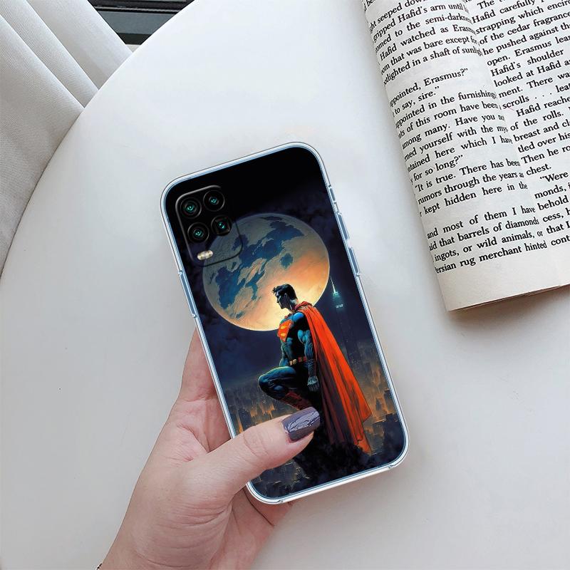 Superman Transparent Phone Case for Motorola Moto Edge 20 30 40 50 S30 Fusion Ultra Pro Neo Lite + G200 G23