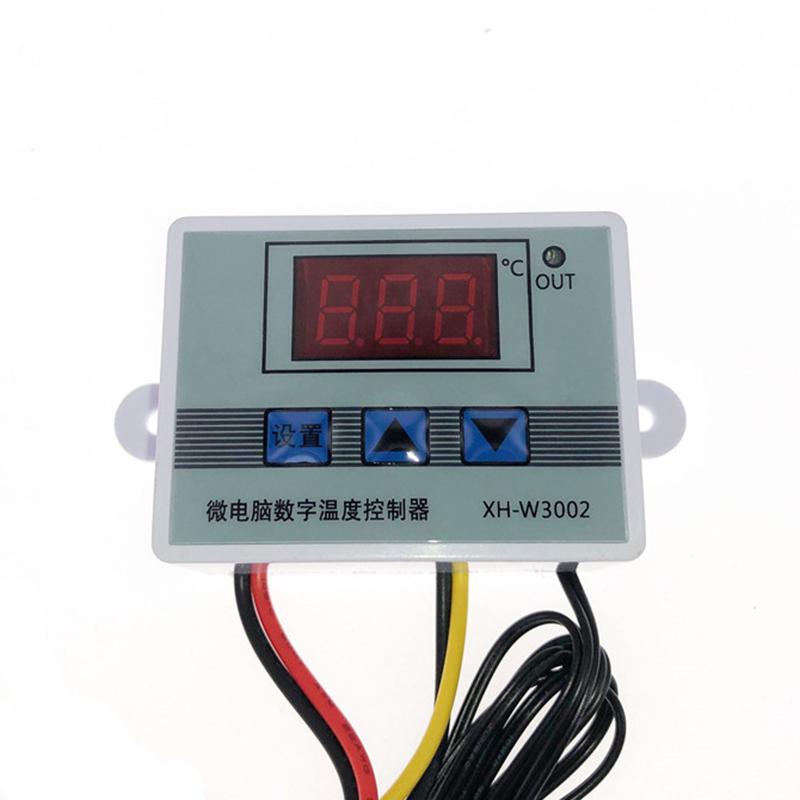 XH-3002 12 В 24 В 110-220 В Профессиональный цифровой светодиодный регулятор температуры 10А термостат-регулятор