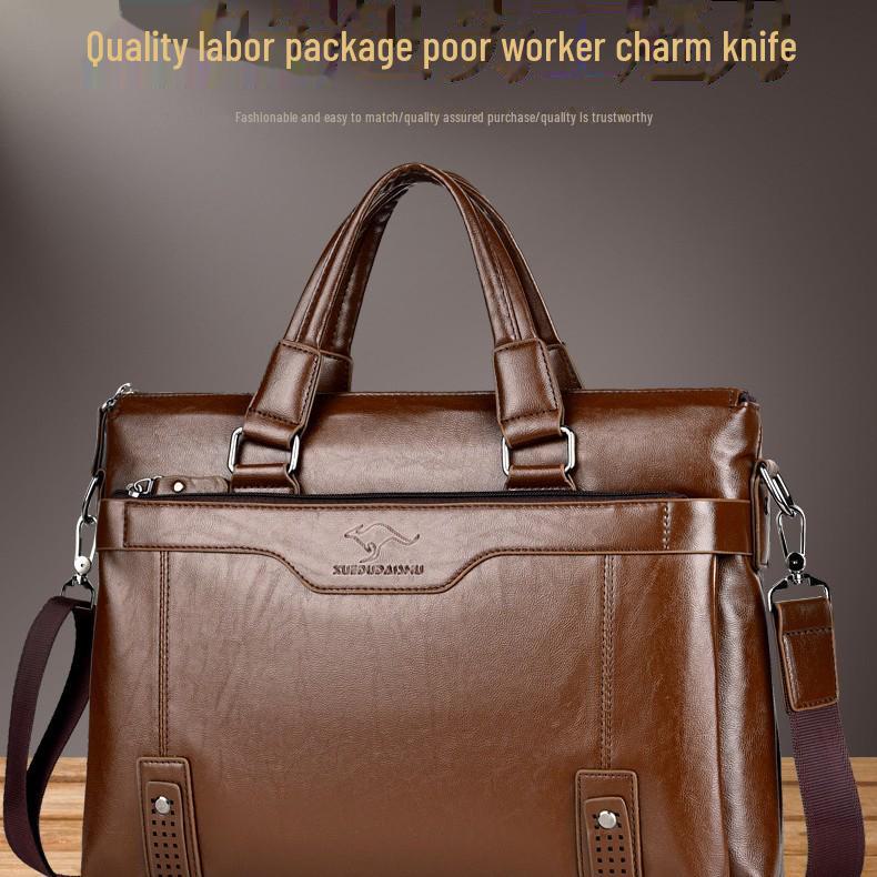 2025 Мужская сумка-мессенджер для документов о трансграничной торговле