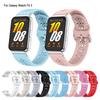 Романтический ремешок для умных часов Samsung Galaxy Fit 3 Свадебный ремешок Прекрасный женский ремешок сливового цвета для Samsung Galaxy Fit 3