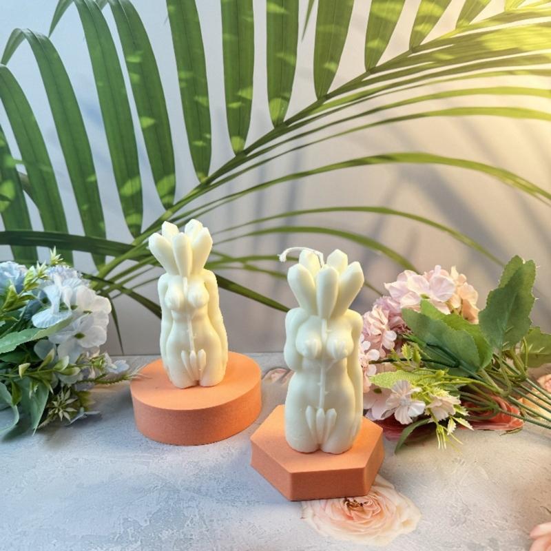 Форма для свечи Милые формы для литья DIY 3D силиконовая форма Человеческое тело Свеча Силиконовые формы для поделок для изготовления свечей