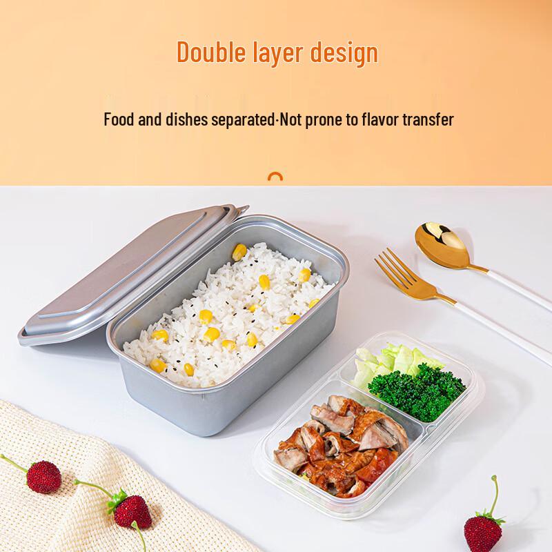 COFLYEE Disposable Food Container with Lid