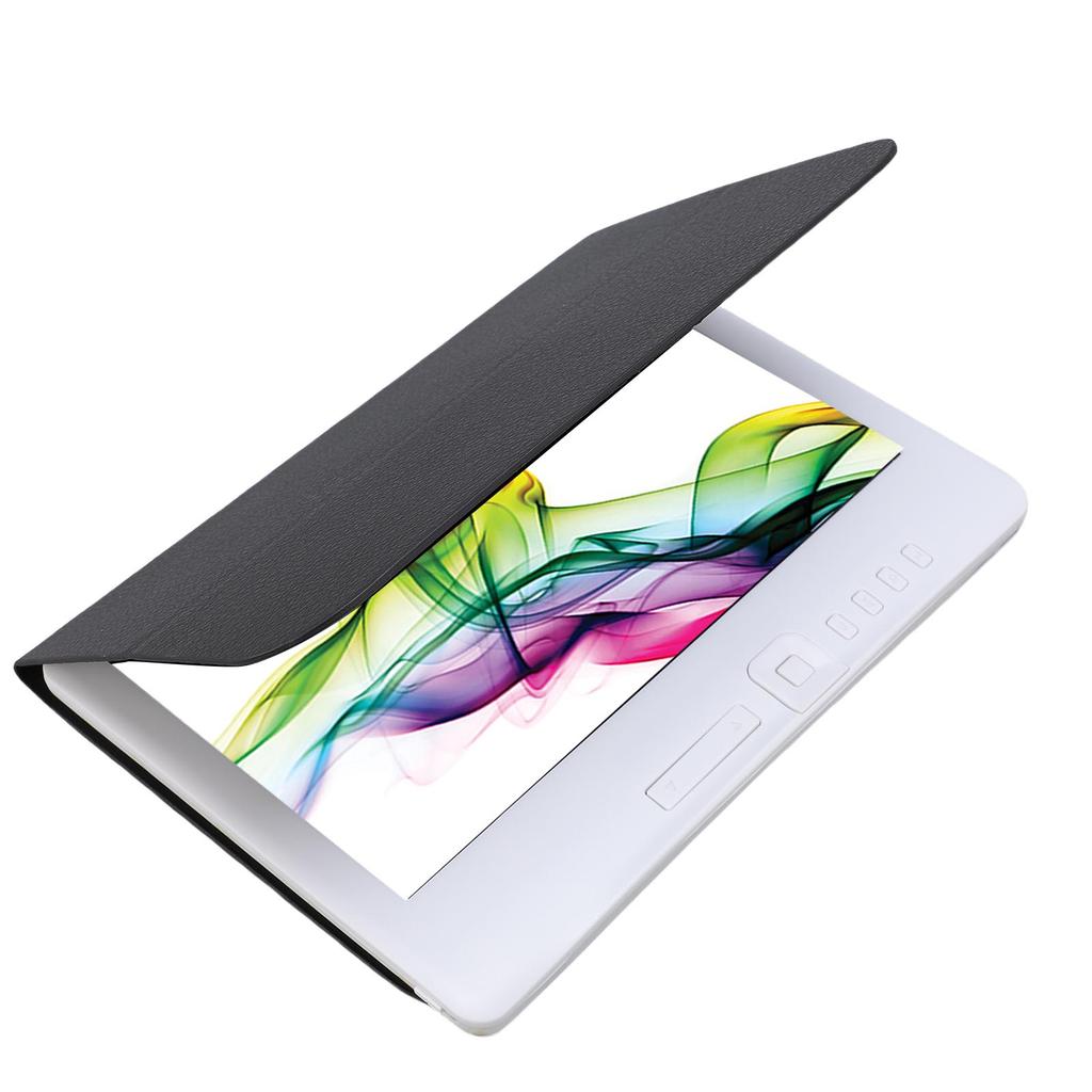 E Reader 7 Inch Portable TFT LCD 16:9 Screen E Book Reader with Screen Protector Protective Case Earphones