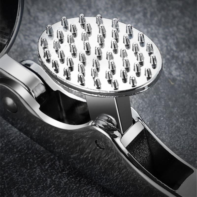 Пресс для чеснока из цинкового сплава, ручная машина для пюре, ручная дробилка для имбиря, кухонные инструменты, измельчительная соковыжималка