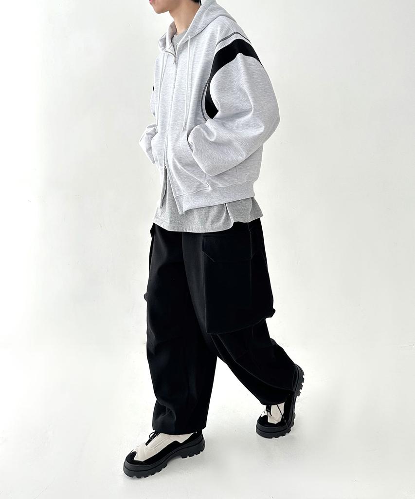 UMM Big Pocket Wide Cargo Training Jogger Pants 2 Colors