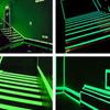 Green Luminous Tape Fluorescent Reflective Self-adhesive Stickers Warning Safety DIY Home Decoration Festival Party Warning Tape