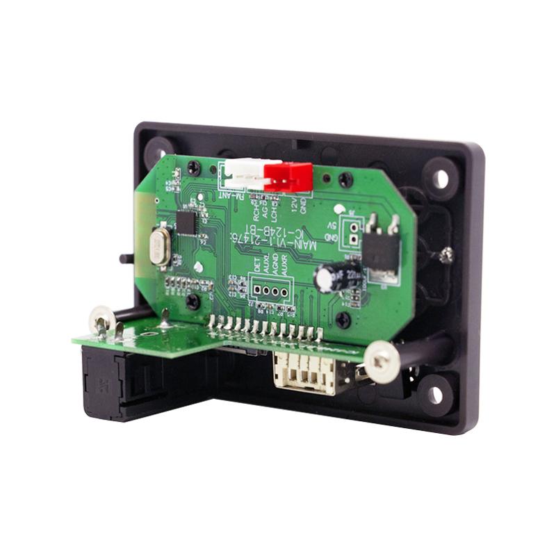 Bluetooth 5.3 MP3 декодер плата DC 5V/12V беспроводной автомобильный аудио USB TF FM радио модуль MP3 музыкальный плеер динамик с цветным экраном