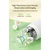 1000X Children Educational Microscope with LED Light USB Rechargeable Power and Built in Camera Video Function Portable