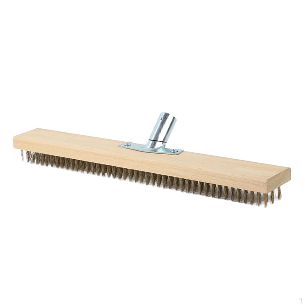 Универсальная ручка для удаления ржавчины с проволокой настила щетки для бетона