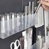 Wall Mounted Mini Storage Box 3 Grids Sundries Holder Plastic Makeup Organizer  Home