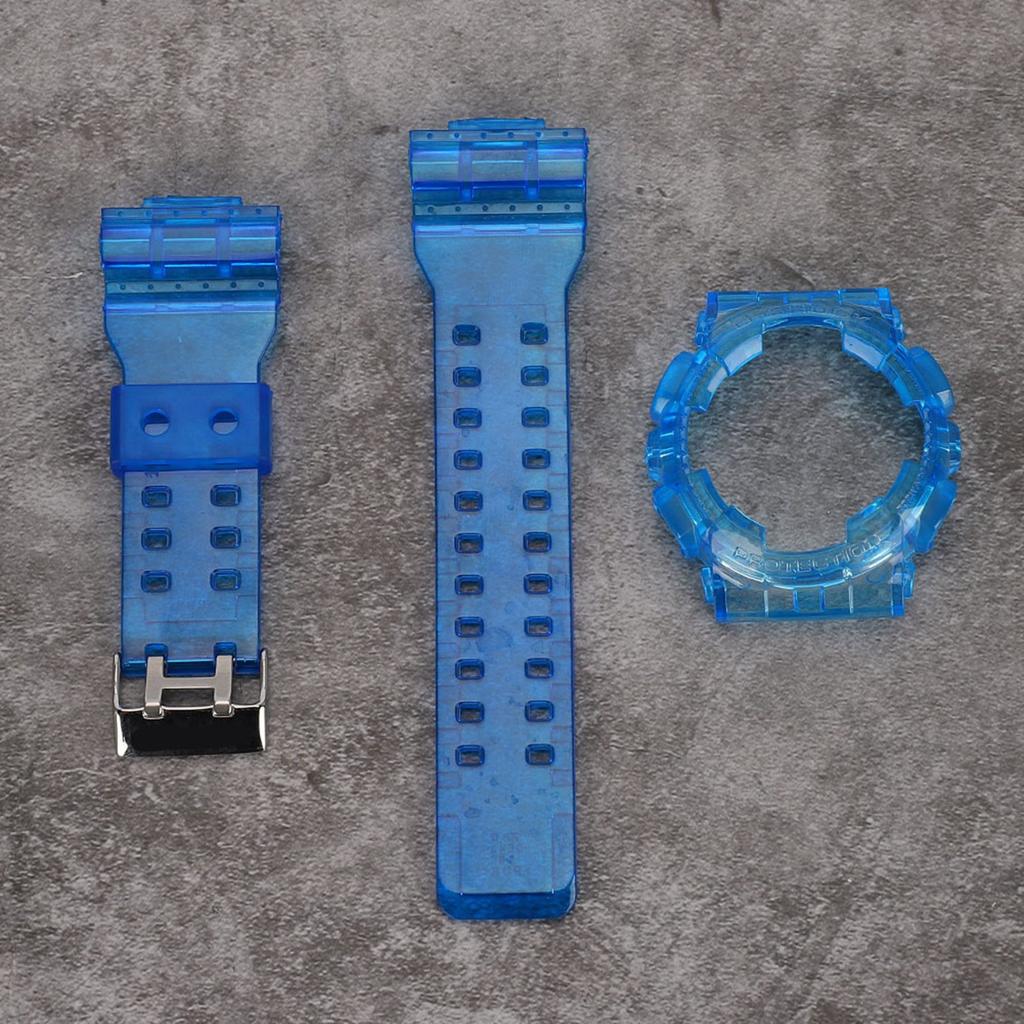 Watch Strap Watchband Case Set Fit for GA?110 GA?100 GD?100 GD?120