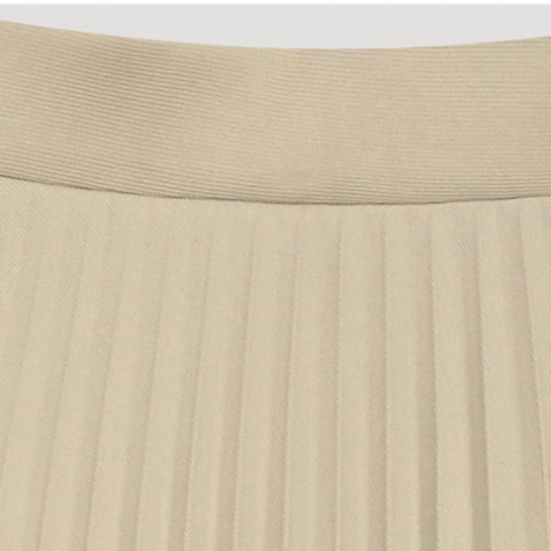 [shs Miss] Базовая юбка в складку с полосками Sawsko12010 Be