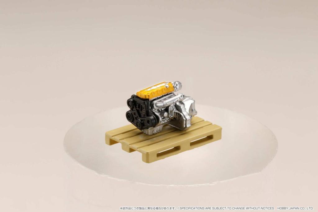 HJ64 Honda CIVIC Type R Custom Version with Engine Display Model Starlight Black Pearl Finished Product HJ642016EBK 1/64 (EK9) /